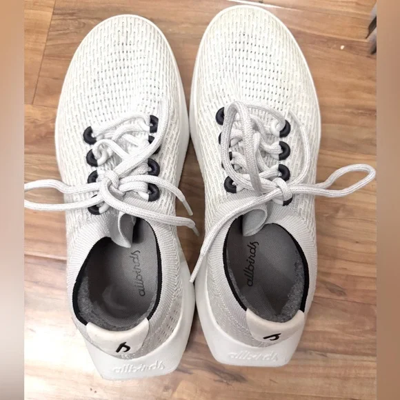 Allbirds Women's Tree Dasher 2 Active Running Walking Sneakers White 8.5 - Picture 2 of 9